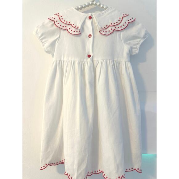 THE OAKS APPAREL WHITE Christmas DRESS Sz 4 NWOT
100% Cotton - Picture 9 of 10
